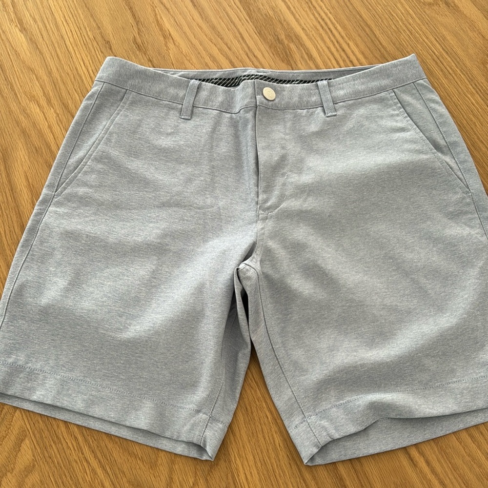 Men’s Bonobos golf shorts size 33 grey blue excellent condition
